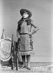 Miss Annie Oakley, Little Sure Shot, Buffalo Bill